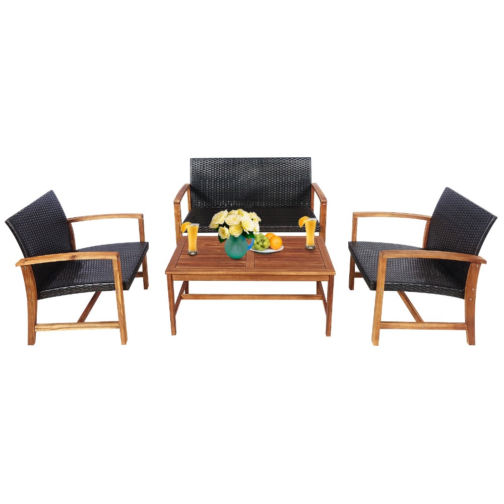 Outdoor Furniture Loveseat - Ensemble de meubles de jardin en