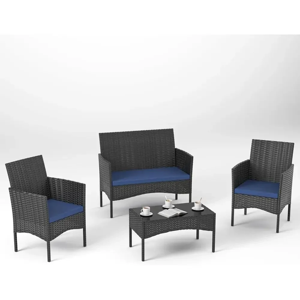 Outdoor Furniture Loveseat - Ensemble de meubles de patio extérieur