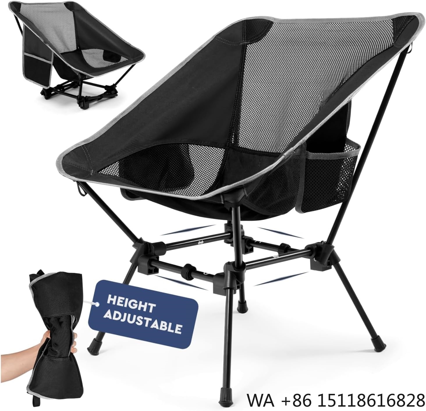 Outdoor Furniture Recliner Set - Chaise de camping légère, chaise de