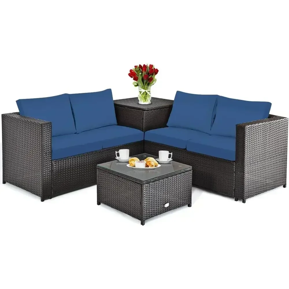 Outdoor Furniture Loveseat - Ensemble de meubles de patio résistant