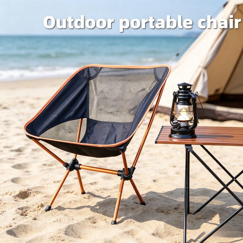 Outdoor Furniture Used - Chaise de camping pliable ultra-légère en