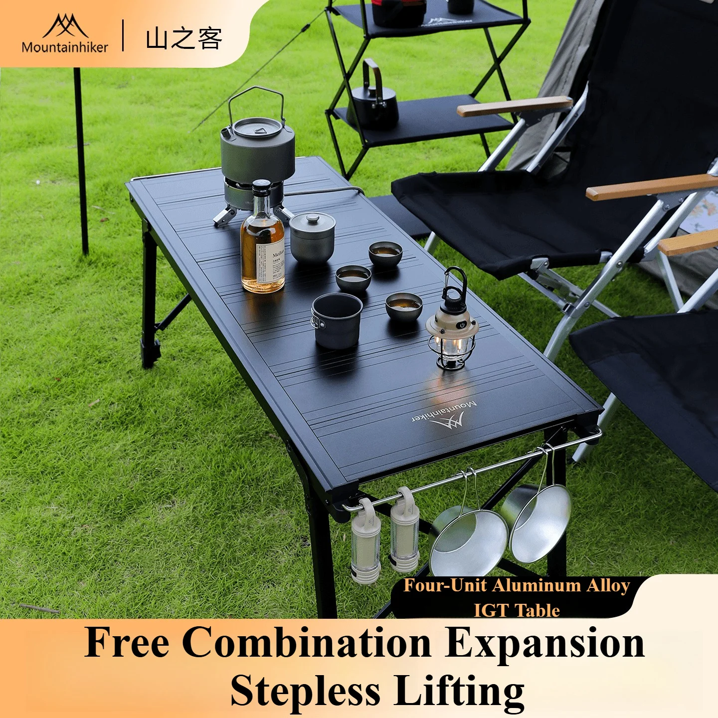 Outdoor Furniture Usa - Mountainhiker Camping ascenseur pliant amovible multi