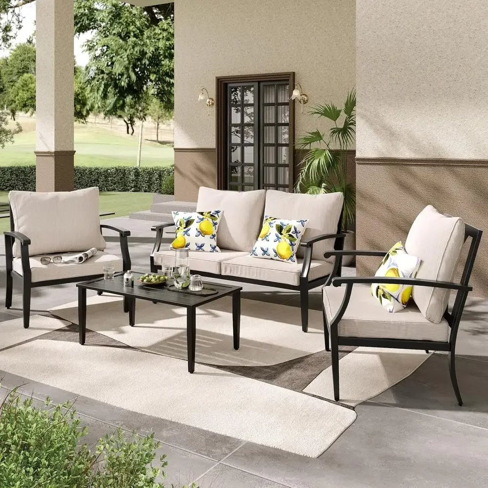 Outdoor Furniture Loveseat - Ensemble de meubles de patio extérieur