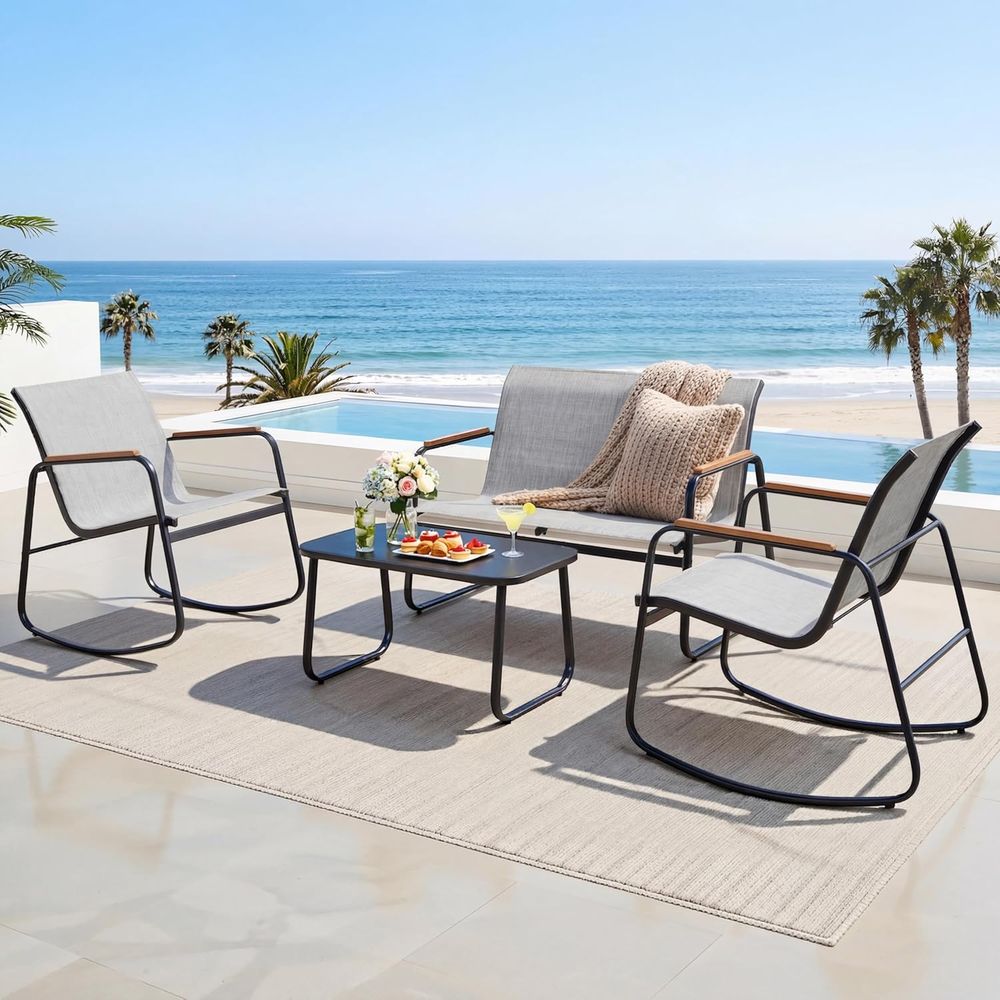 Outdoor Furniture Loveseat - Ensemble de meubles de patio extérieur