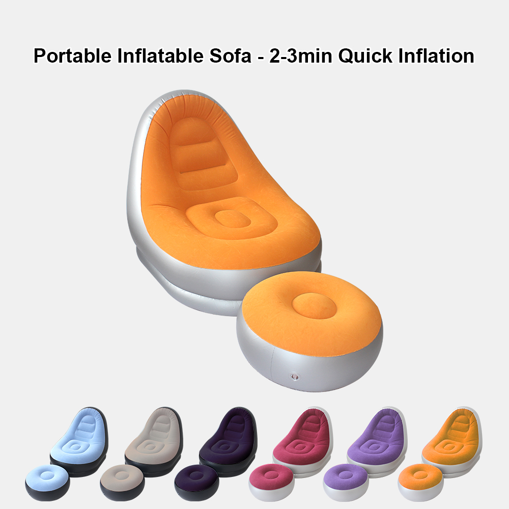 Outdoor Furniture Arhaus - Ensemble de canapé gonflable portable multicolore