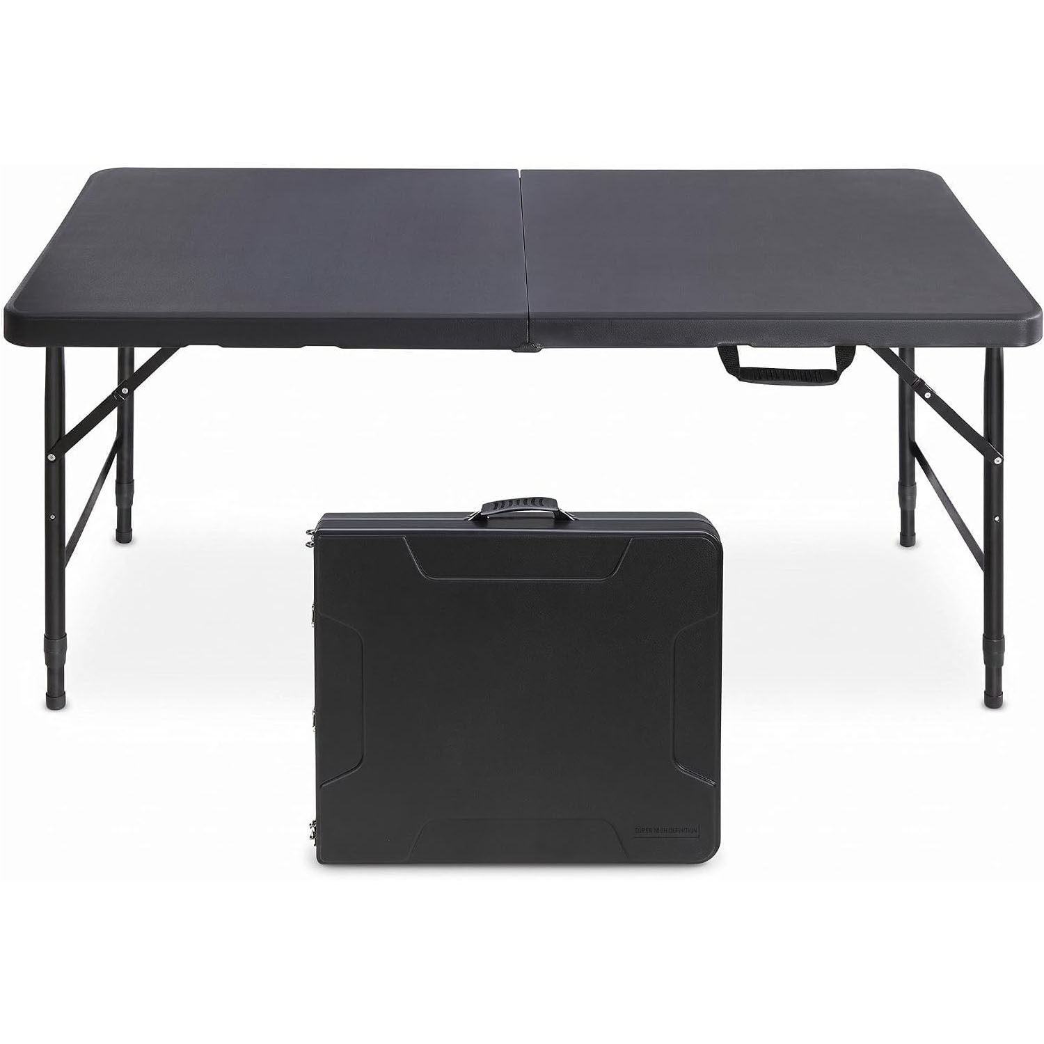 Outdoor Furniture Usa - Table pliante 4 pieds, hauteur réglable,
