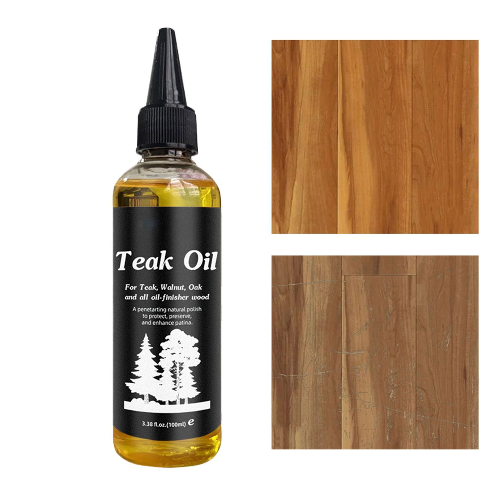 Outdoor Furniture Teak Wood - Huile pour meubles 100 ml, polisseur