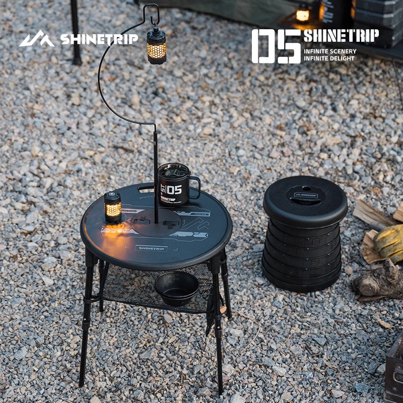 Outdoor Furniture Usa - Table pliante d'extérieur ShineTrip, table de