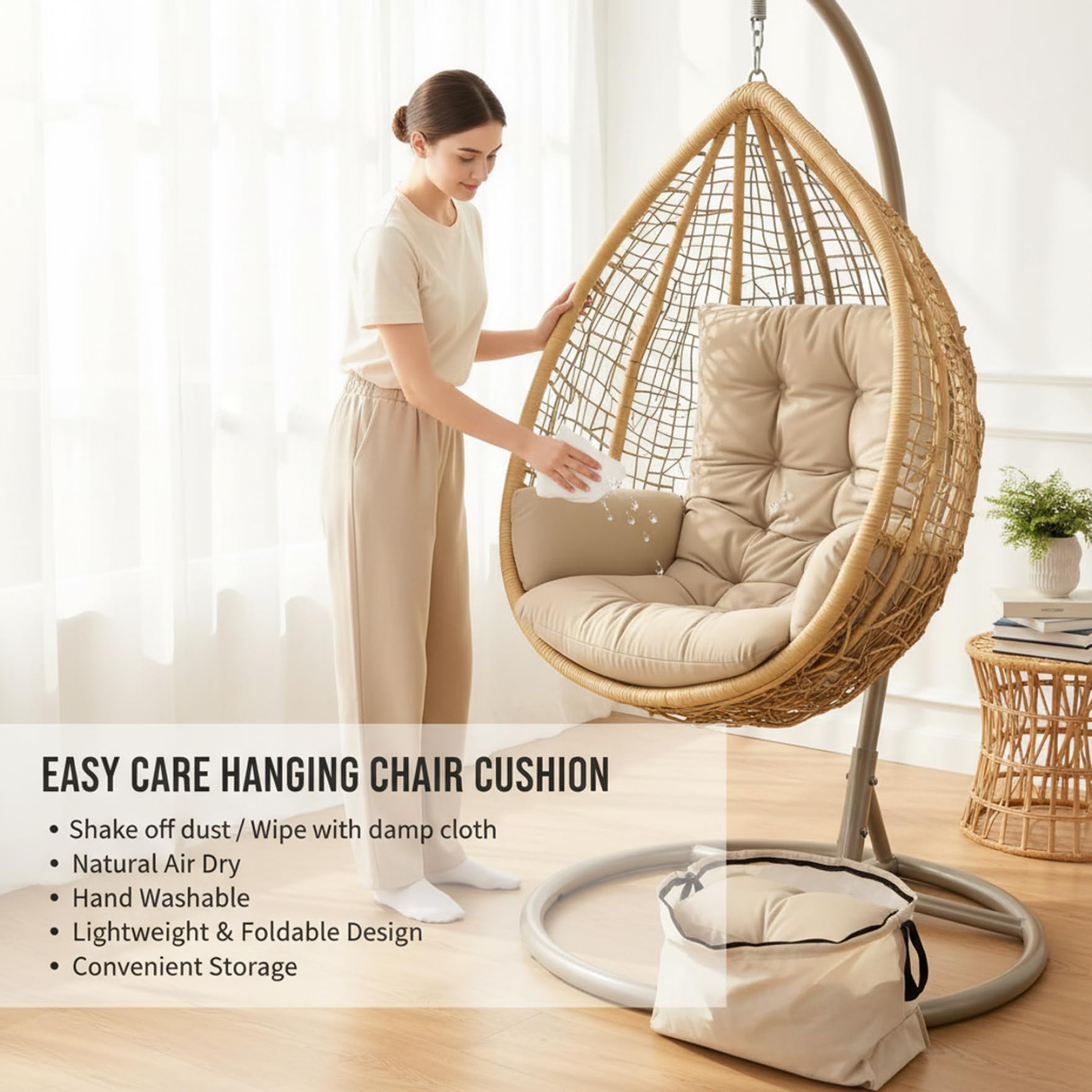 Coussin de remplacement pour f - Outdoor Furniture Egg Chair avis et prix