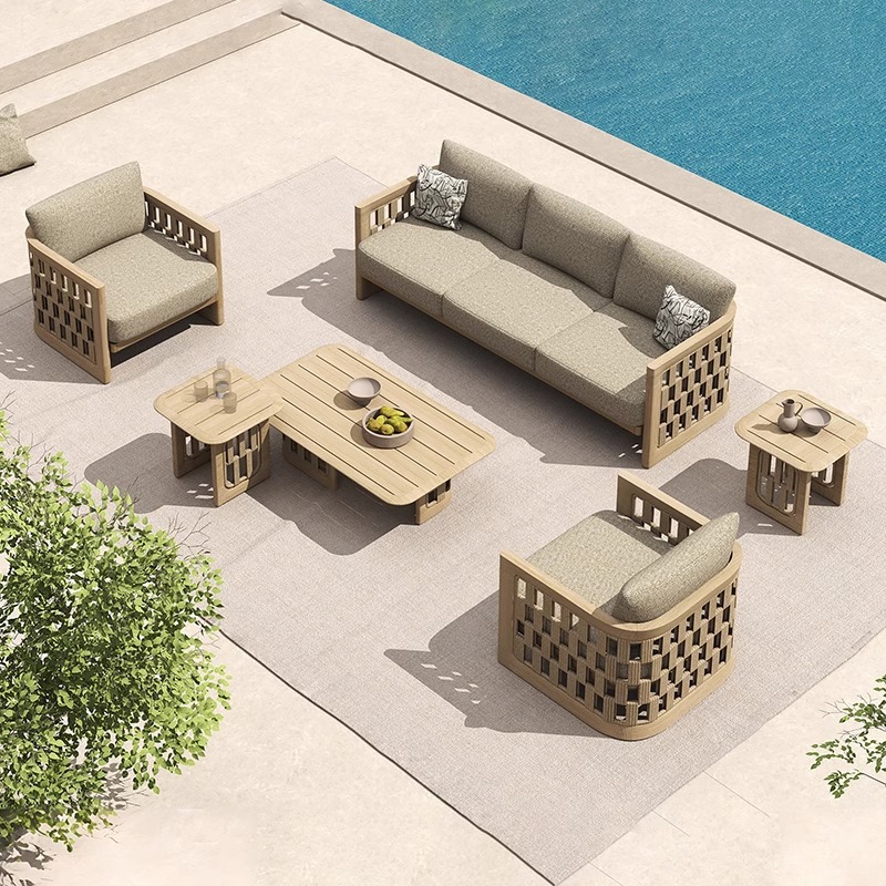# Ensemble de canapés en teck  - Outdoor Furniture Teak Wood avis et prix