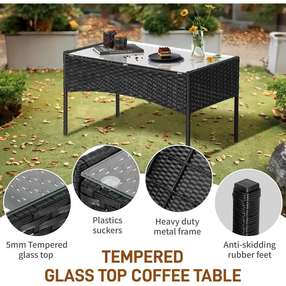 Ensemble de meubles de patio e - Outdoor Furniture Loveseat avis et prix