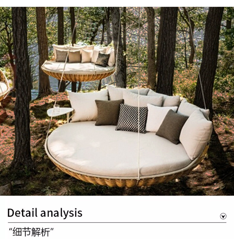 Lit de villa extérieur personn - Outdoor Furniture Recliner Set avis et prix
