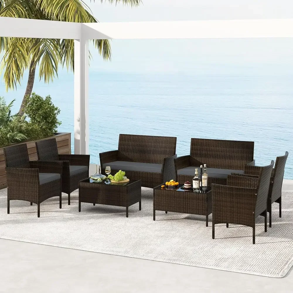 Ensemble de meubles de patio e - Outdoor Furniture Loveseat avis et prix