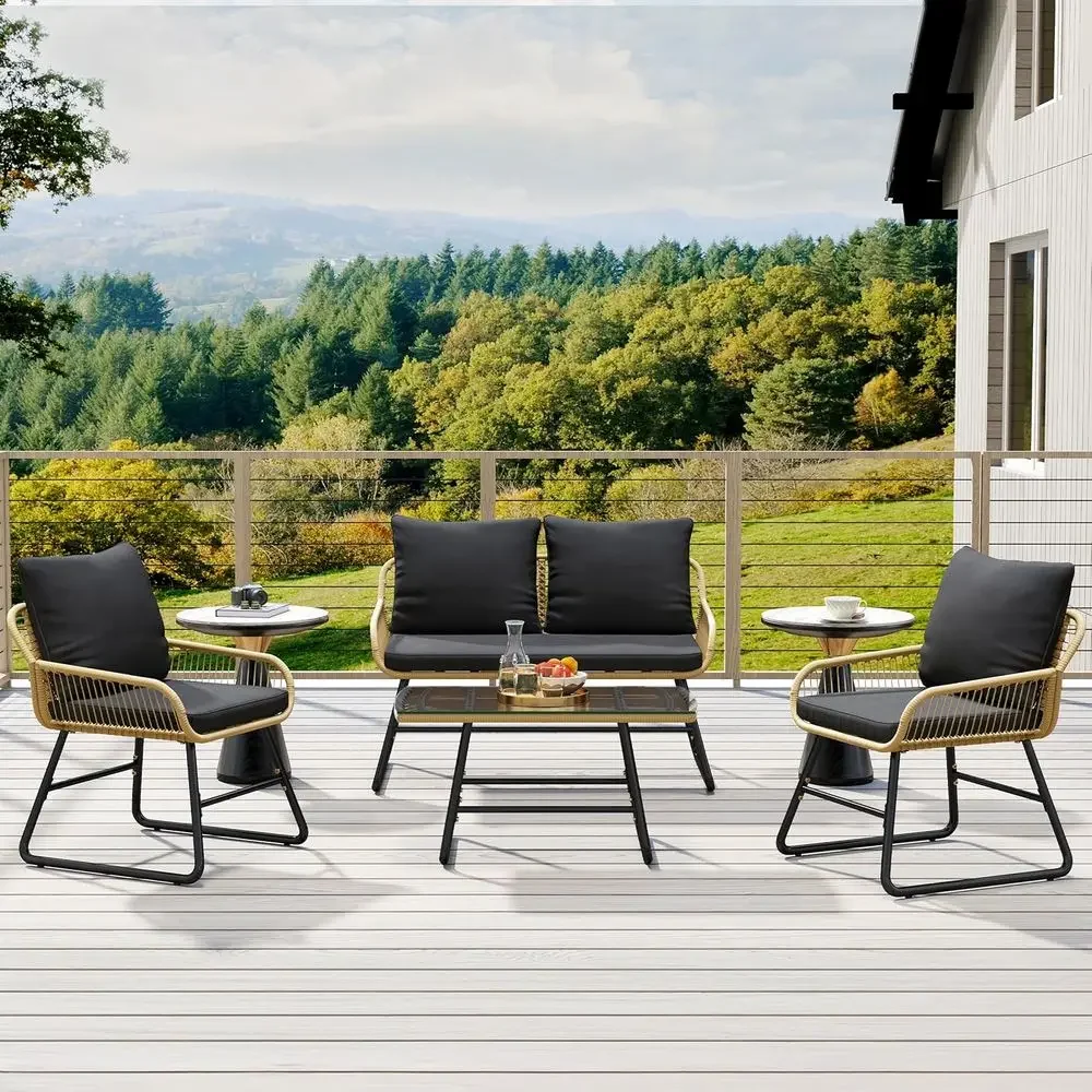 Ensemble de meubles de patio e - Outdoor Furniture Loveseat avis et prix