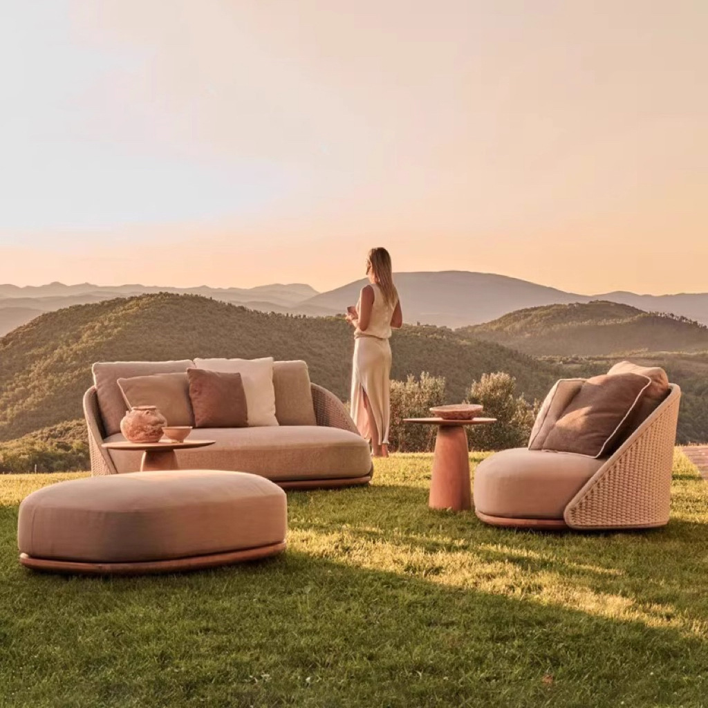 Canapé d'extérieur en teck nor - Outdoor Furniture Teak Wood avis et prix