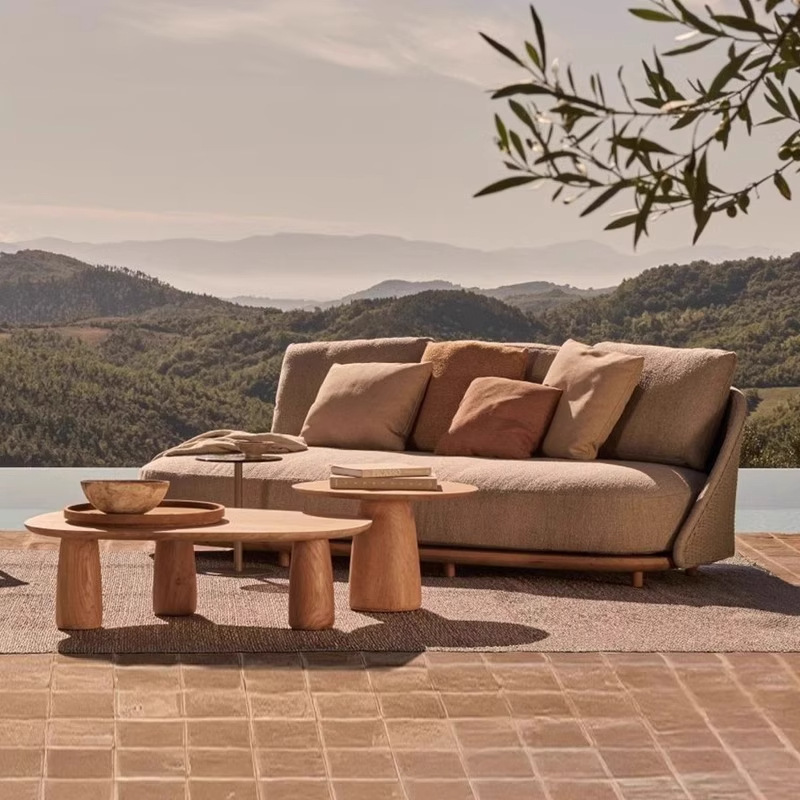 Canapé d'extérieur en teck nor - Outdoor Furniture Teak Wood avis et prix