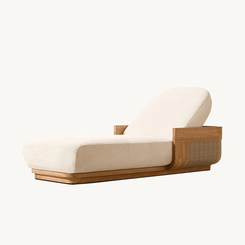 Ensemble de chaises longues et - Outdoor Furniture Teak Wood avis et prix