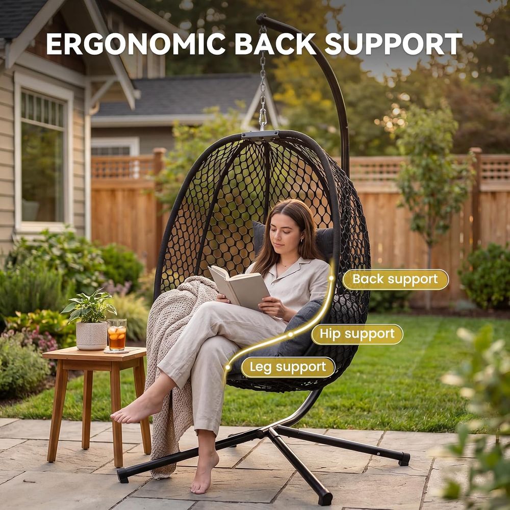 Fauteuil suspendu d'extérieur  - Outdoor Furniture Egg Chair avis et prix