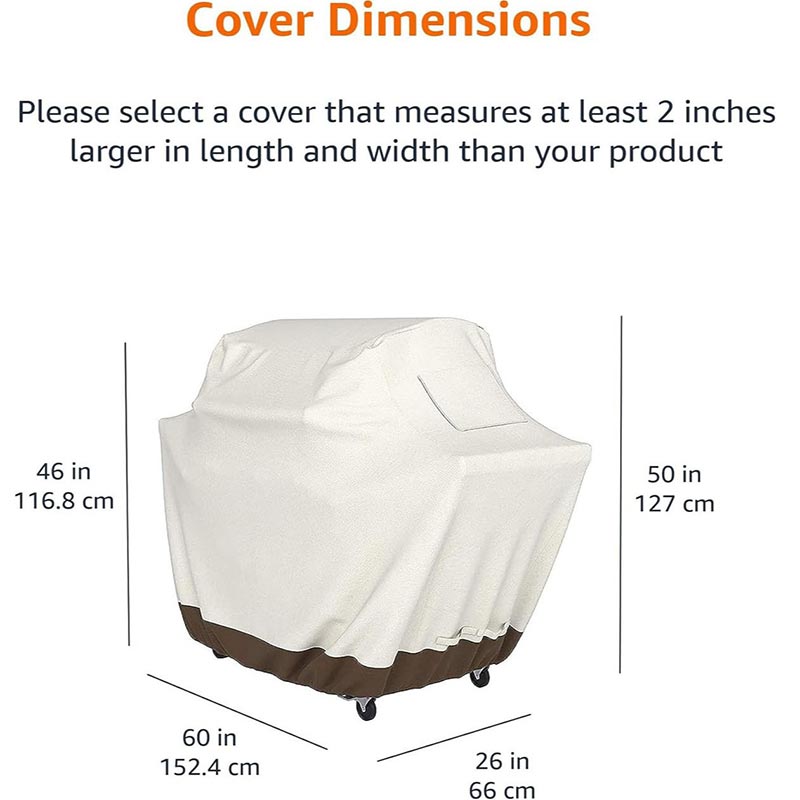Housse de protection 210D beig - Outdoor Furniture Used avis et prix