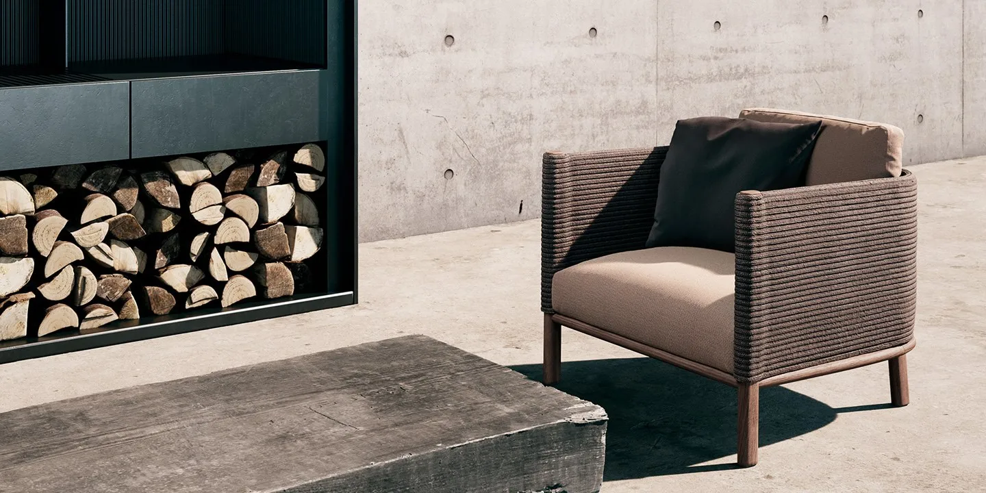 Canapé simple en teck avec str - Outdoor Furniture Teak Wood avis et prix