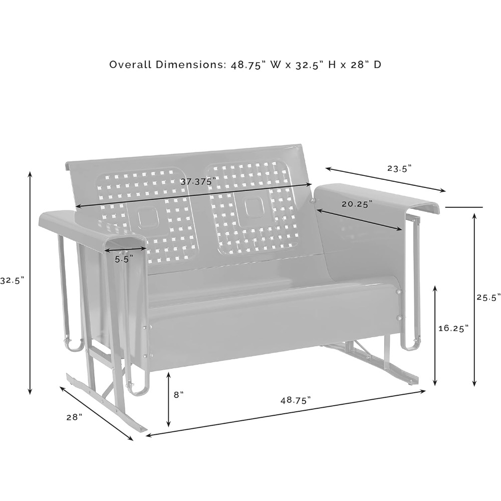 Bates – causeuse d'extérieur r - Outdoor Furniture Loveseat avis et prix