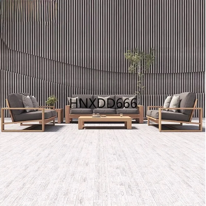 Canapé d'extérieur pour hôtel, - Outdoor Furniture Teak Wood avis et prix
