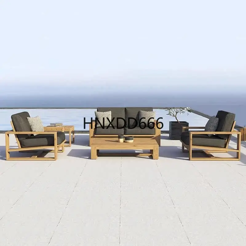 Canapé d'extérieur pour hôtel, - Outdoor Furniture Teak Wood avis et prix
