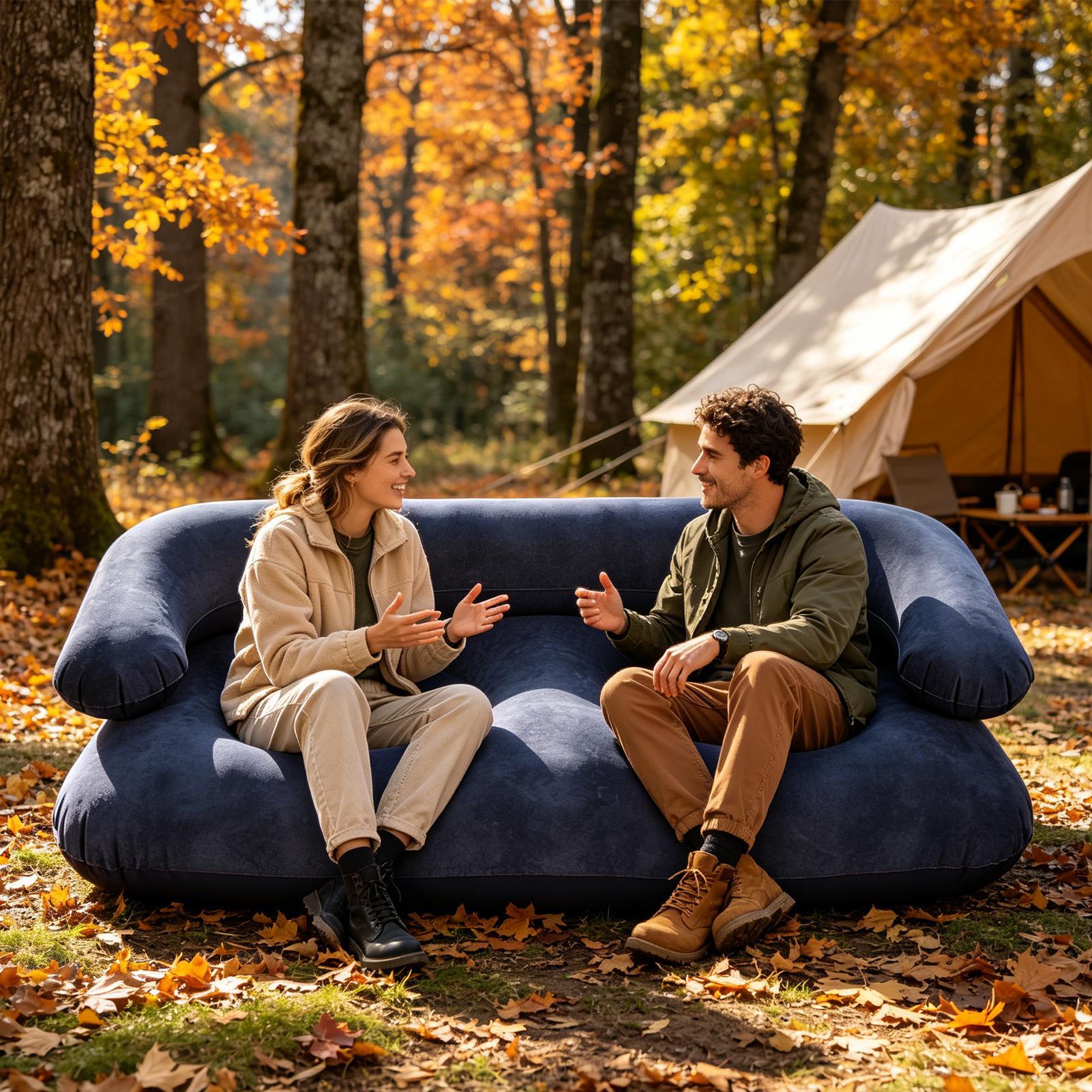 Canapé gonflable double deux p - Outdoor Furniture Lounge avis et prix