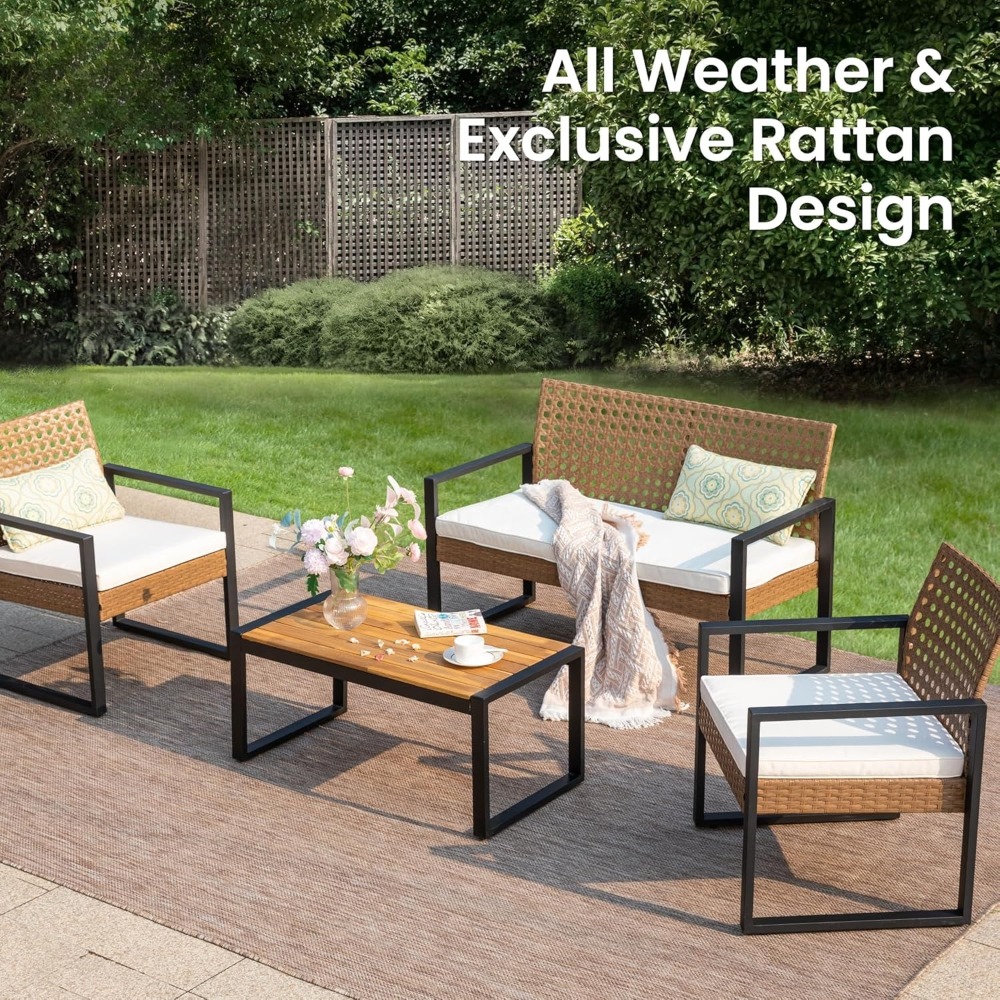 Ensemble de meubles de patio e - Outdoor Furniture Loveseat avis et prix