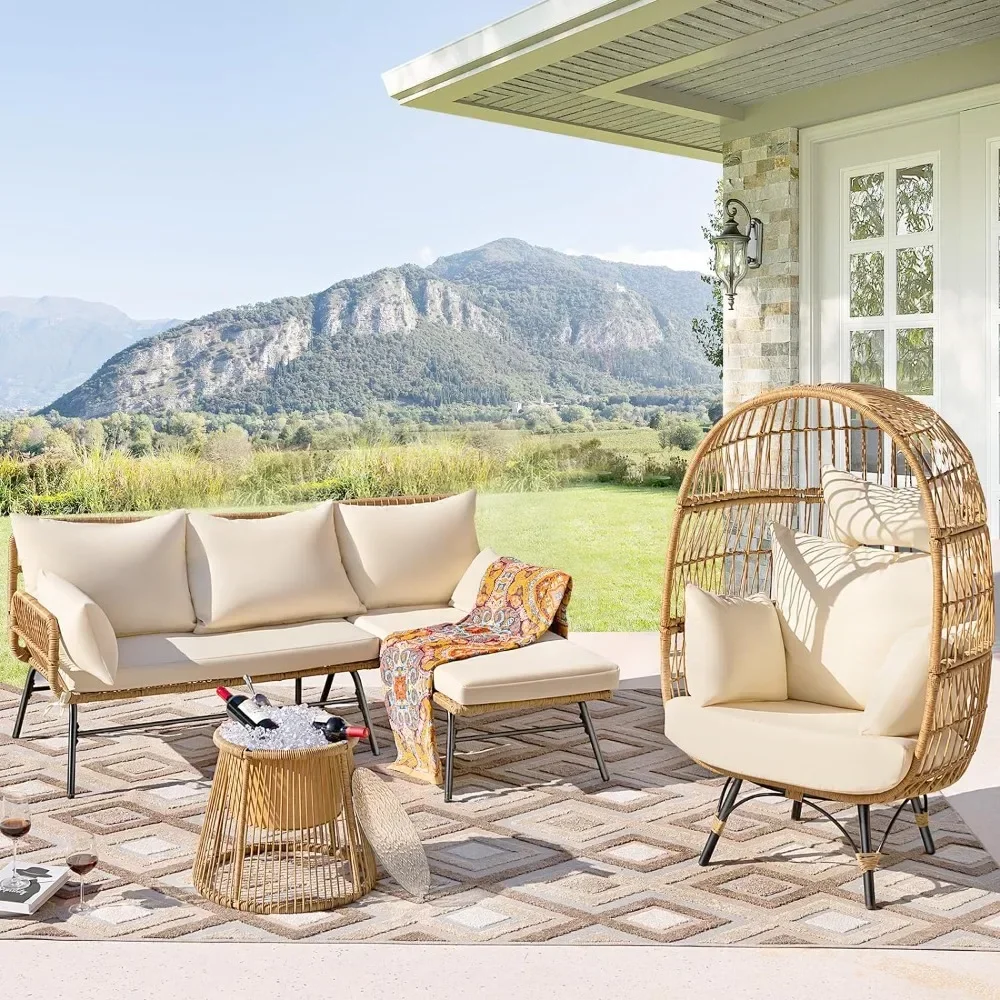 Ensembles de meubles de patio  - Outdoor Furniture Egg Chair avis et prix
