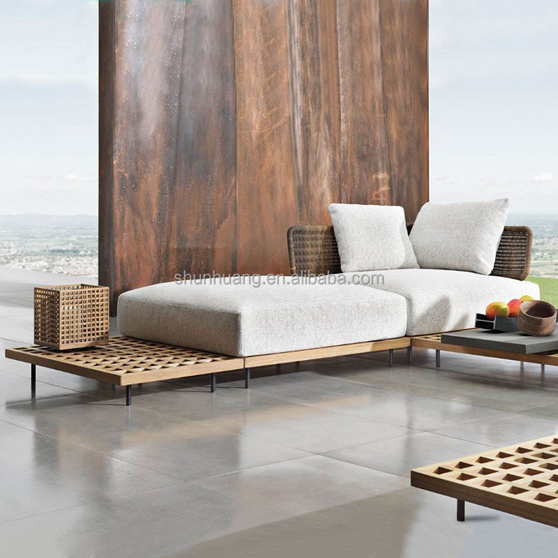 Ensemble de canapés de jardin  - Outdoor Furniture Teak Wood avis et prix