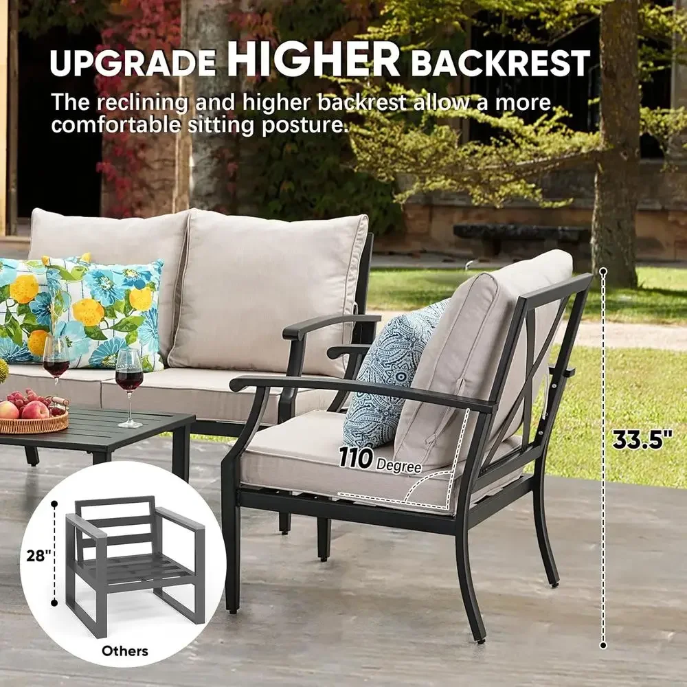 Ensemble de meubles de patio e - Outdoor Furniture Loveseat avis et prix