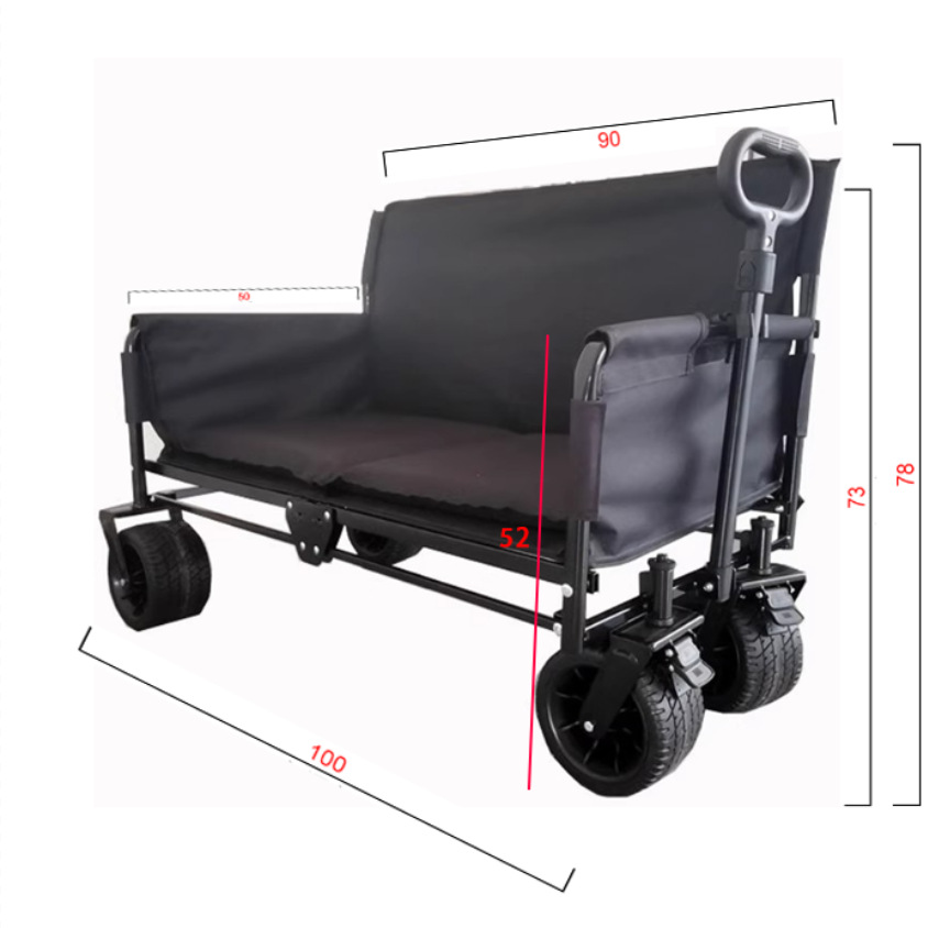 Chariot pliant multifonctionne - Outdoor Furniture Recliner Set avis et prix