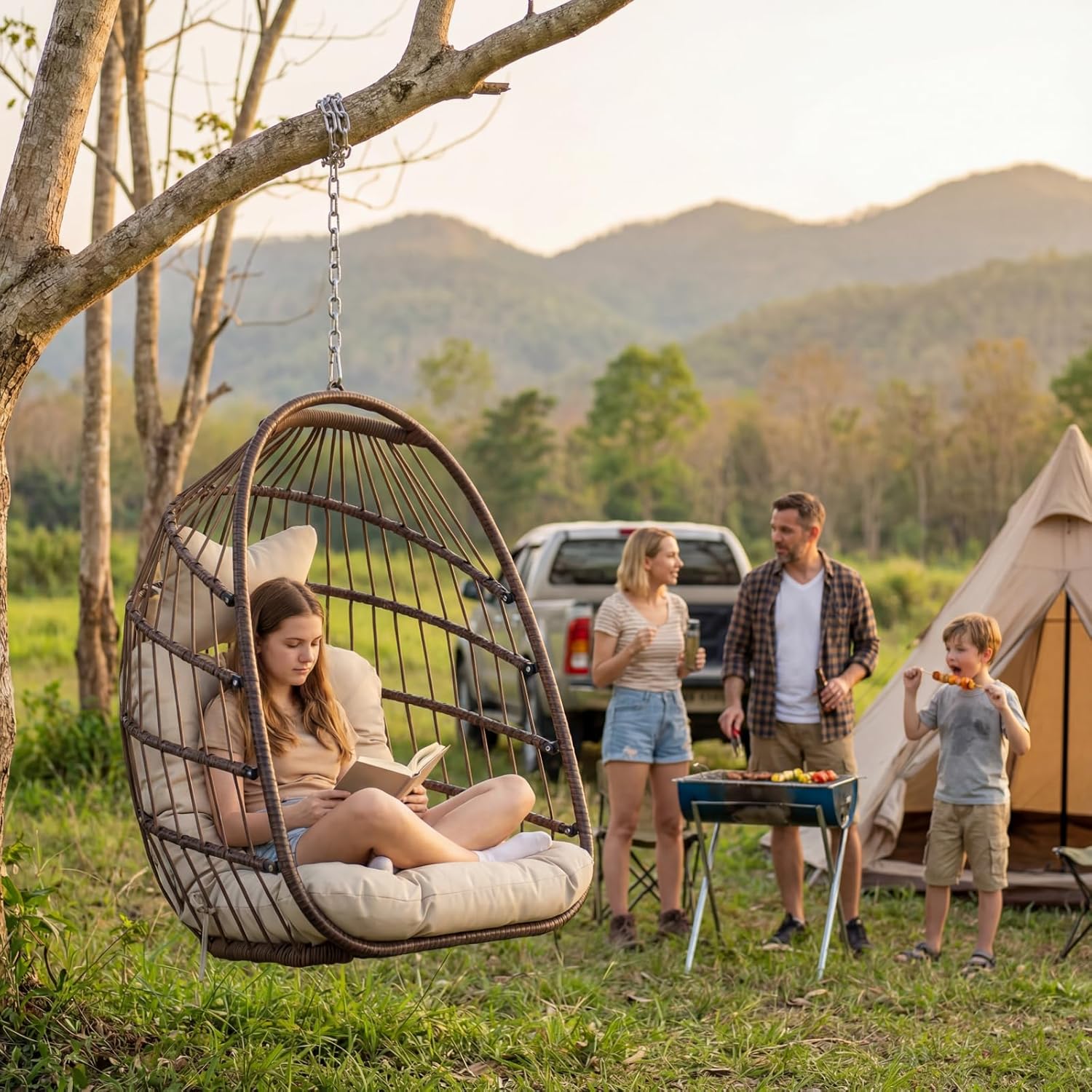 Fauteuil suspendu d'extérieur  - Outdoor Furniture Egg Chair avis et prix