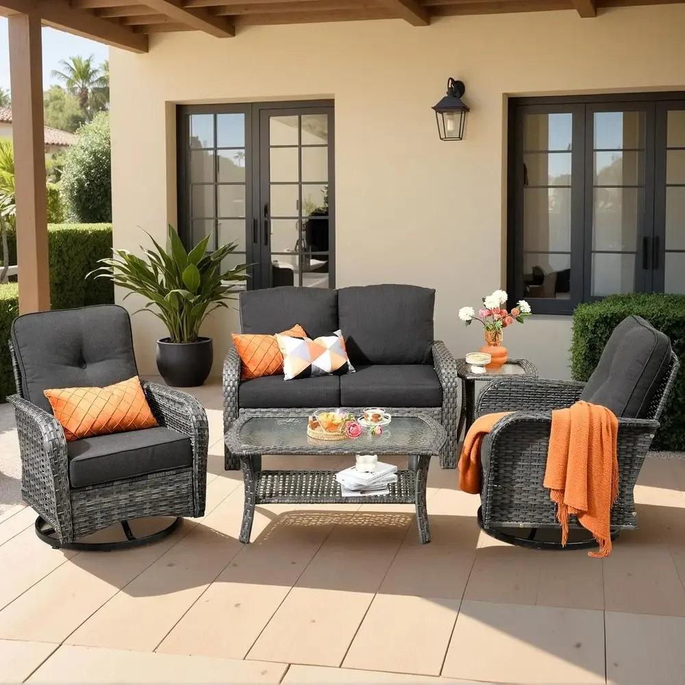 Ensemble de meubles de patio e - Outdoor Furniture Loveseat avis et prix
