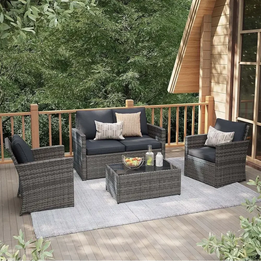 Ensemble de meubles de patio e - Outdoor Furniture Loveseat avis et prix