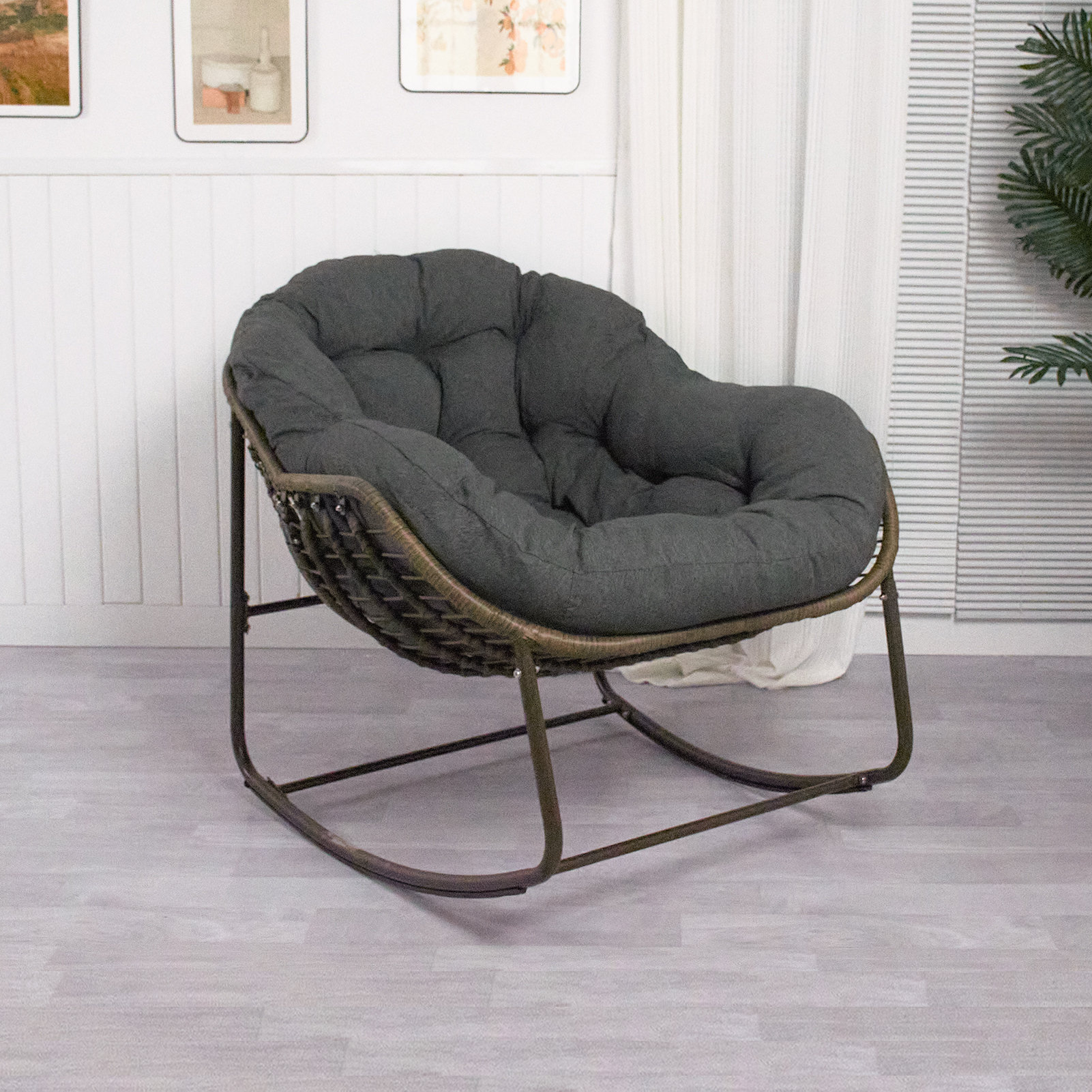 Fauteuil suspendu moderne et s - Outdoor Furniture Egg Chair avis et prix