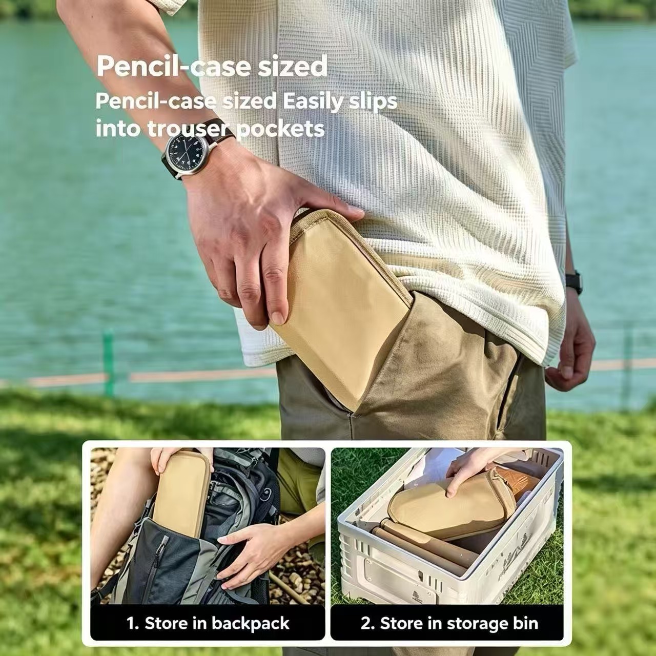 Magza Tabouret pliant portable - Outdoor Furniture Used avis et prix