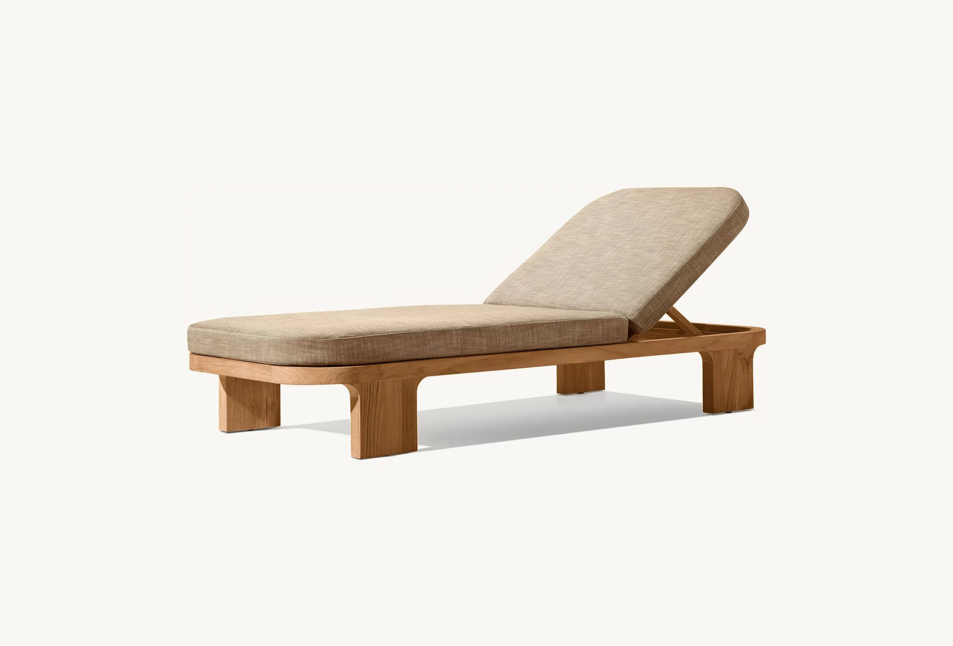 Chaise longue de patio en teck - Outdoor Furniture Teak Wood avis et prix