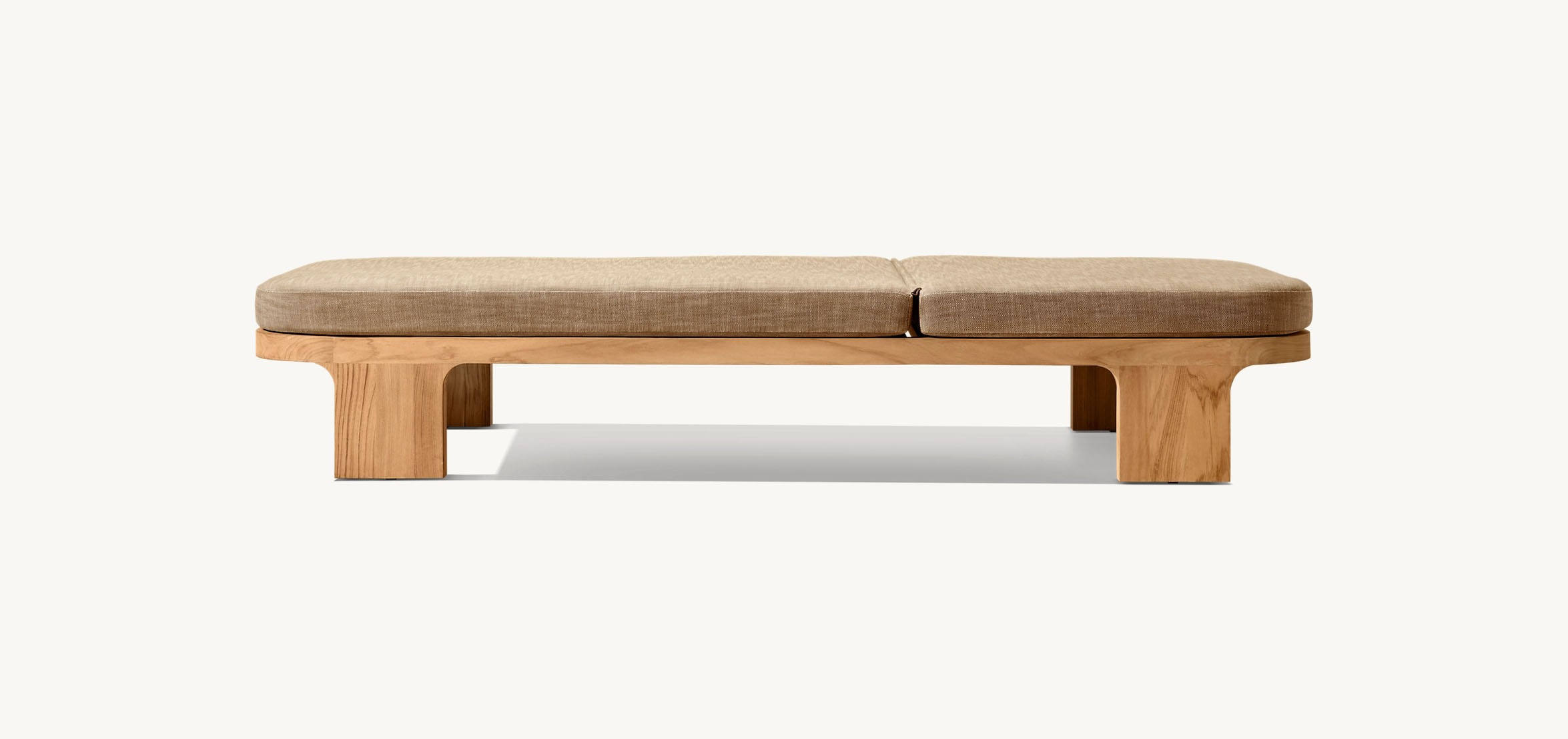 Chaise longue de patio en teck - Outdoor Furniture Teak Wood avis et prix