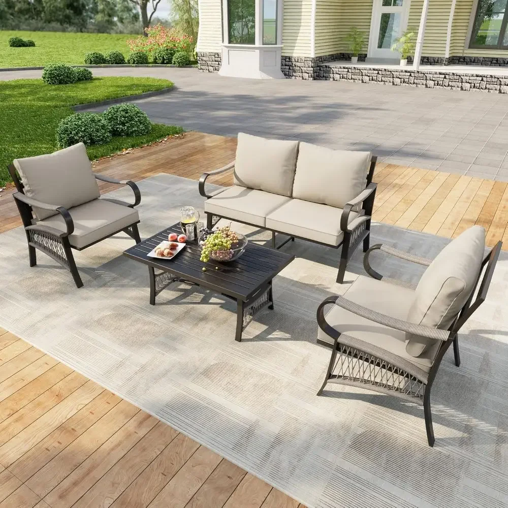 Ensemble de meubles de patio d - Outdoor Furniture Loveseat avis et prix