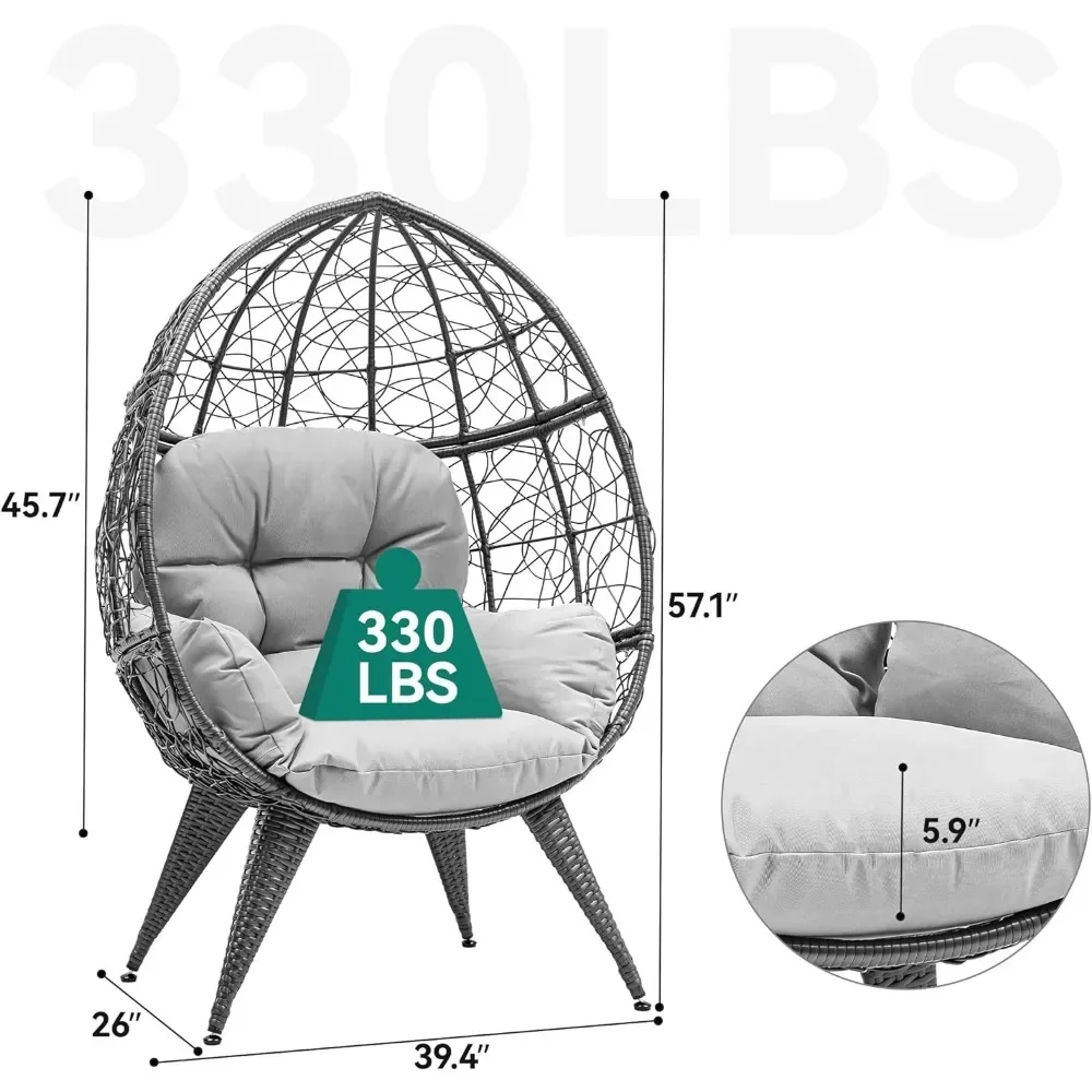 v Chaise à œufs suspendue, cha - Outdoor Furniture Egg Chair avis et prix