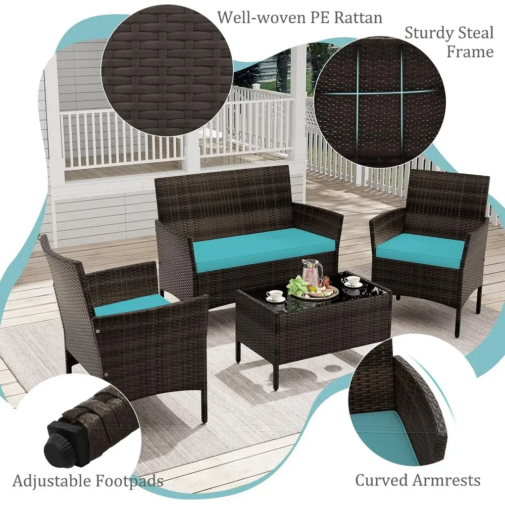 Ensemble de meubles de patio e - Outdoor Furniture Loveseat avis et prix