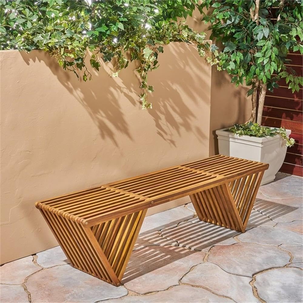 Banc d'extérieur en bois d'aca - Outdoor Furniture Teak Wood avis et prix