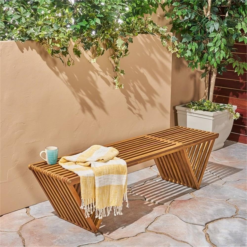 Banc d'extérieur en bois d'aca - Outdoor Furniture Teak Wood avis et prix