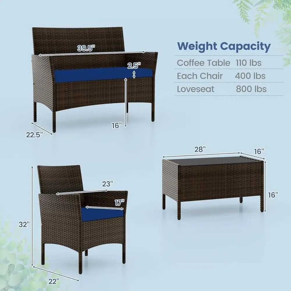 Ensemble de mobilier de patio  - Outdoor Furniture Loveseat avis et prix